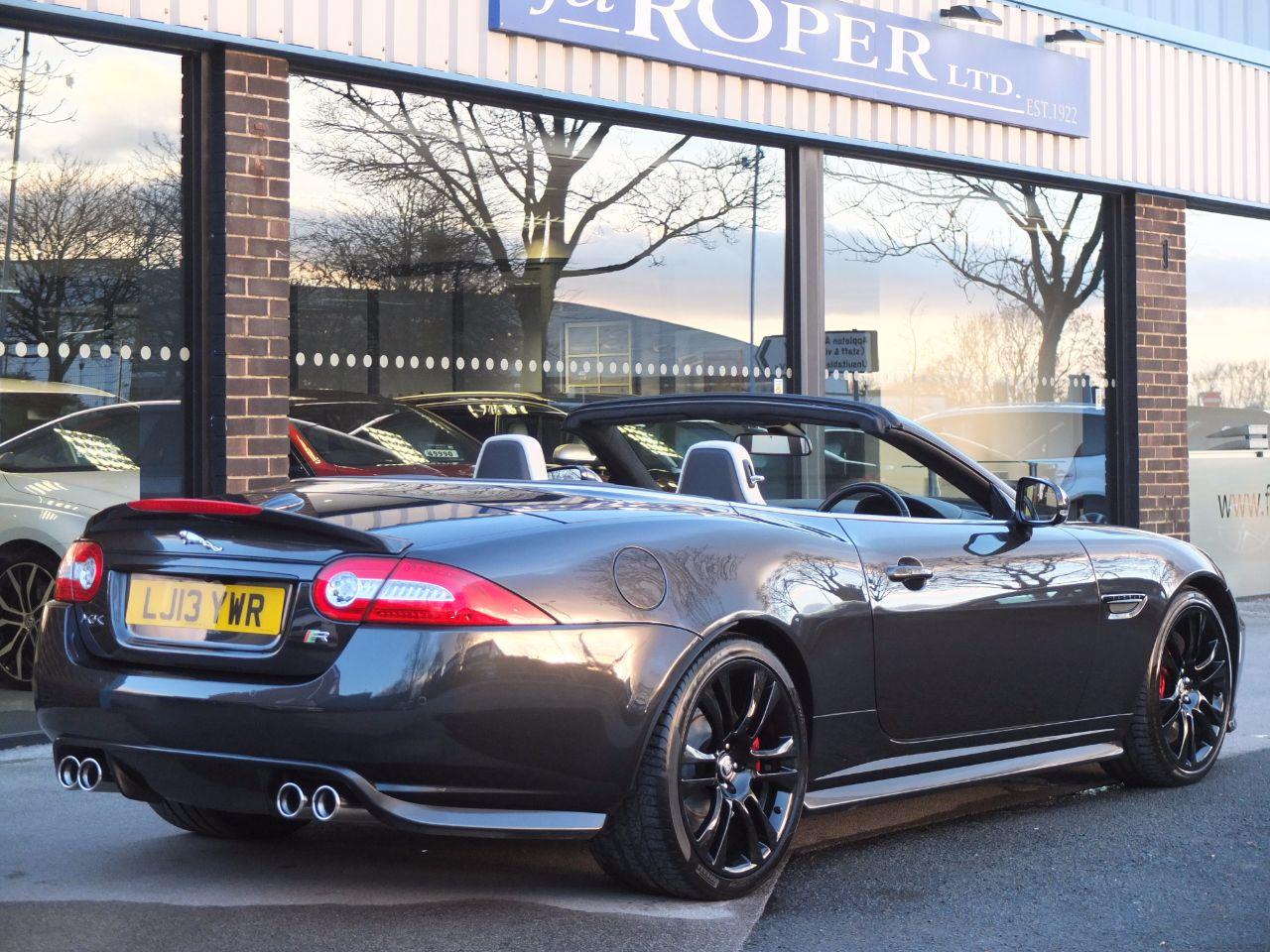 Jaguar XK Convertible 5.0 Supercharged V8 R Auto (Speed Body Pack, Performance Seats) Convertible Petrol Stratus Grey Metallic