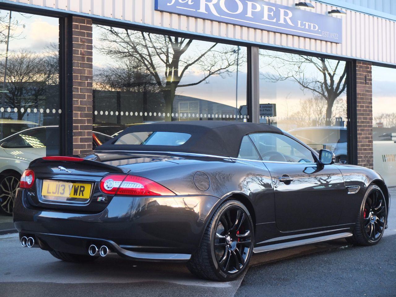 Jaguar XK Convertible 5.0 Supercharged V8 R Auto (Speed Body Pack, Performance Seats) Convertible Petrol Stratus Grey Metallic