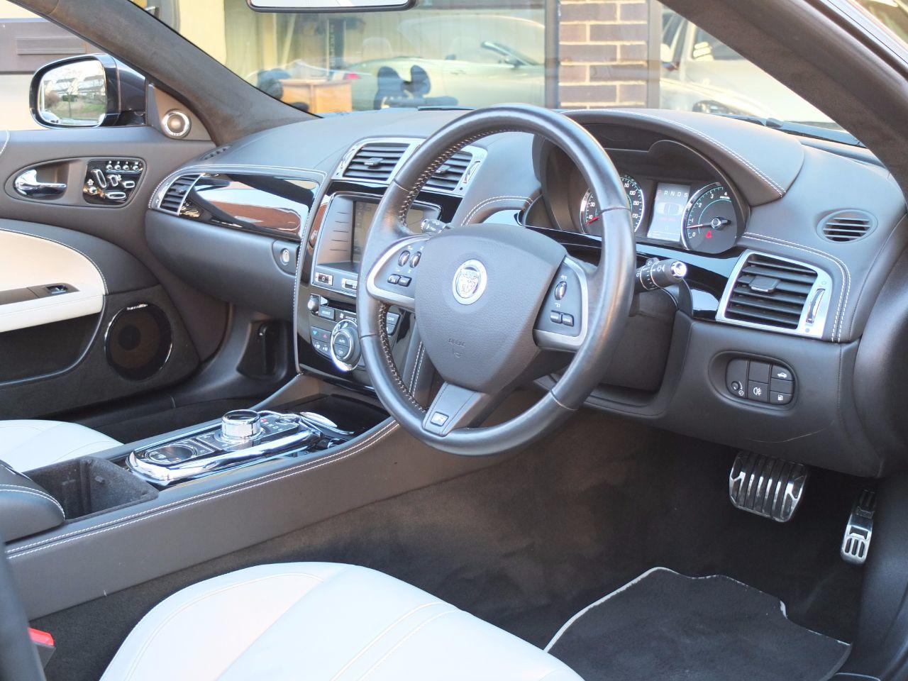 Jaguar XK Convertible 5.0 Supercharged V8 R Auto (Speed Body Pack, Performance Seats) Convertible Petrol Stratus Grey Metallic