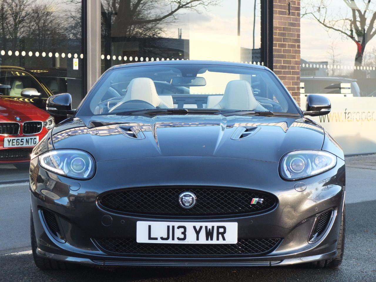 Jaguar XK Convertible 5.0 Supercharged V8 R Auto (Speed Body Pack, Performance Seats) Convertible Petrol Stratus Grey Metallic