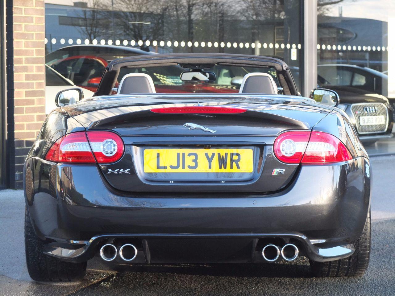 Jaguar XK Convertible 5.0 Supercharged V8 R Auto (Speed Body Pack, Performance Seats) Convertible Petrol Stratus Grey Metallic