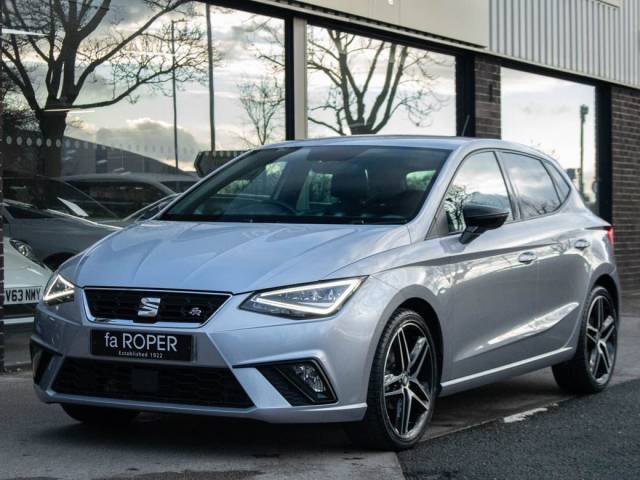 SEAT Ibiza 1.0 TSI FR Sport 95ps Hatchback Petrol Urban Silver Metallic