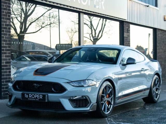 Ford Mustang 5.0 V8 Mach 1 Fastback Manual 460ps Coupe Petrol Fighter Jet Grey