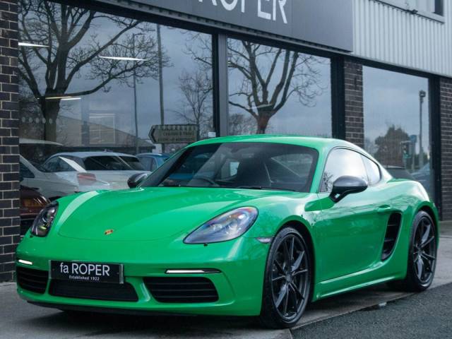Porsche Cayman 718 2.0 T PDK 300ps Coupe Petrol Python Green