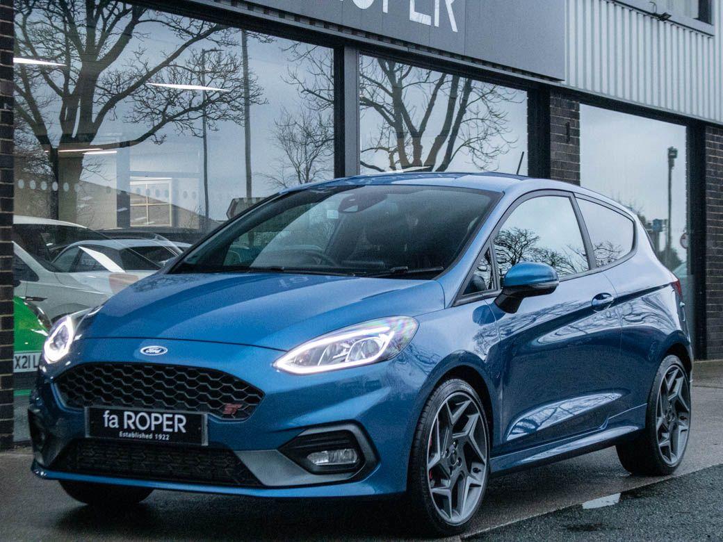 Ford Fiesta 1.5 ST-3 EcoBoost 3 door 200ps Hatchback Petrol Performance Blue MetallicFord Fiesta 1.5 ST-3 EcoBoost 3 door 200ps Hatchback Petrol Performance Blue Metallic at fa Roper Ltd Bradford