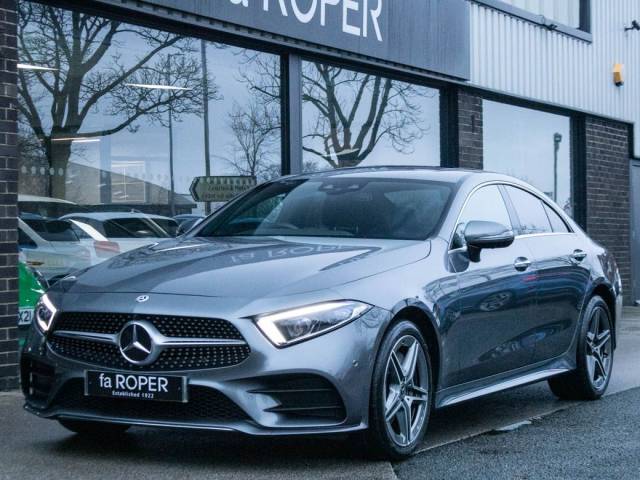 Mercedes-Benz CLS 2.9 CLS 350d 4MATIC AMG Line Premium Plus 9G-Tronic Coupe Diesel Selenite Grey Metallic