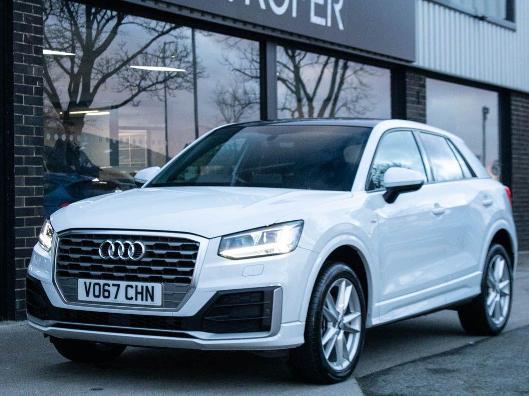 Audi Q2 1.4 TFSI S Line Manual 6 Speed 150ps Estate Petrol Glacier White MetallicAudi Q2 1.4 TFSI S Line Manual 6 Speed 150ps Estate Petrol Glacier White Metallic at fa Roper Ltd Bradford