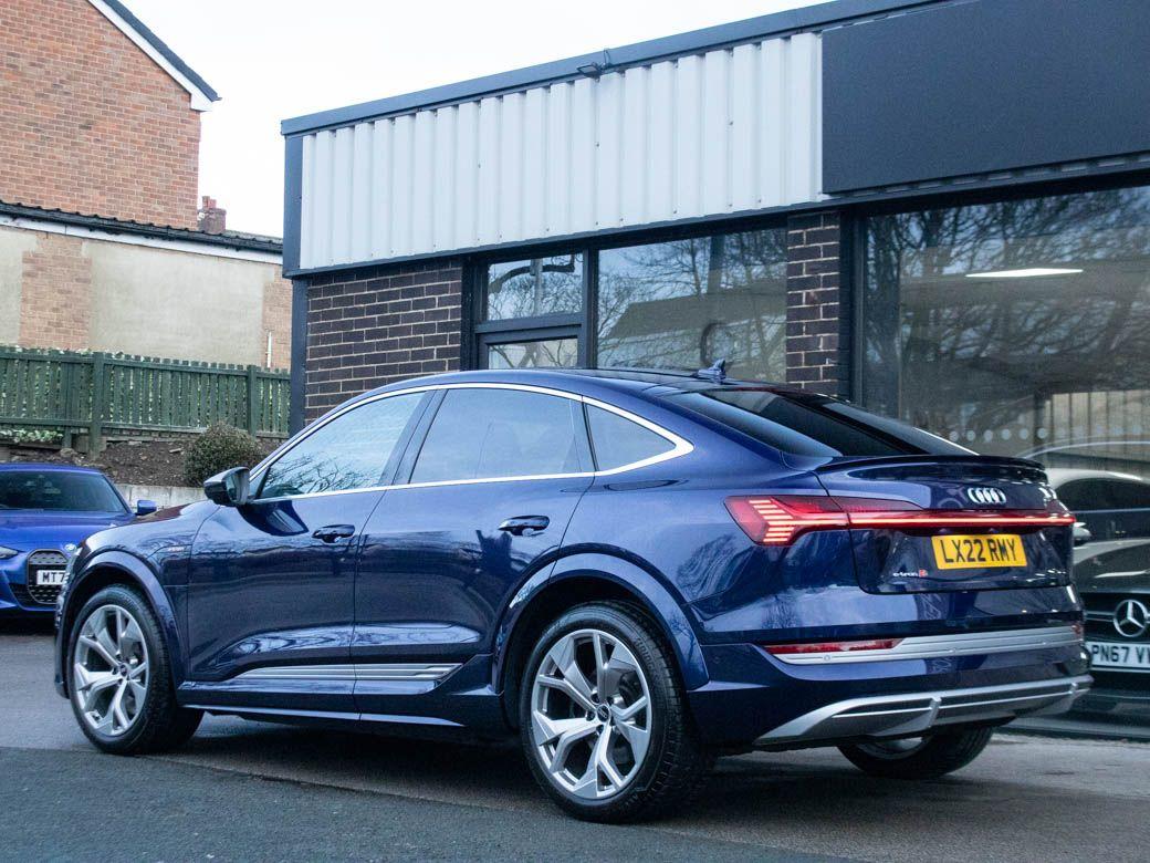 Audi E-tron 0.0 'S' Sportback quattro 95kWh Auto 503ps SUV Electric Navarra Blue Metallic