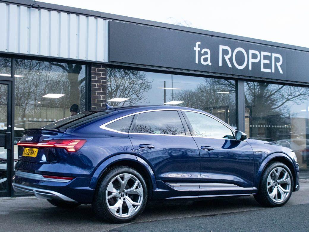 Audi E-tron 0.0 'S' Sportback quattro 95kWh Auto 503ps SUV Electric Navarra Blue Metallic