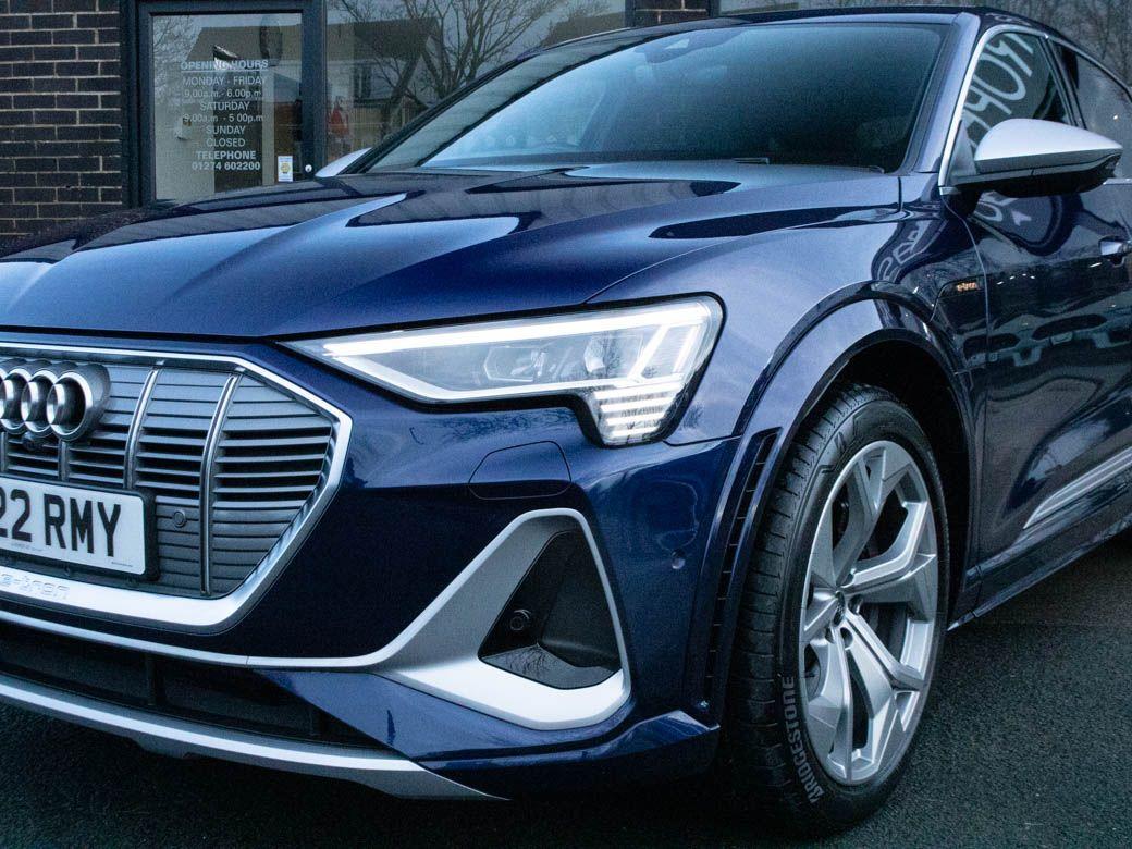 Audi E-tron 0.0 'S' Sportback quattro 95kWh Auto 503ps SUV Electric Navarra Blue Metallic