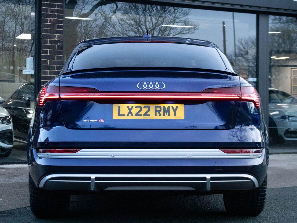 Audi E-tron 0.0 'S' Sportback quattro 95kWh Auto 503ps SUV Electric Navarra Blue Metallic