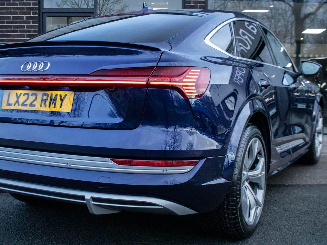 Audi E-tron 0.0 'S' Sportback quattro 95kWh Auto 503ps SUV Electric Navarra Blue Metallic