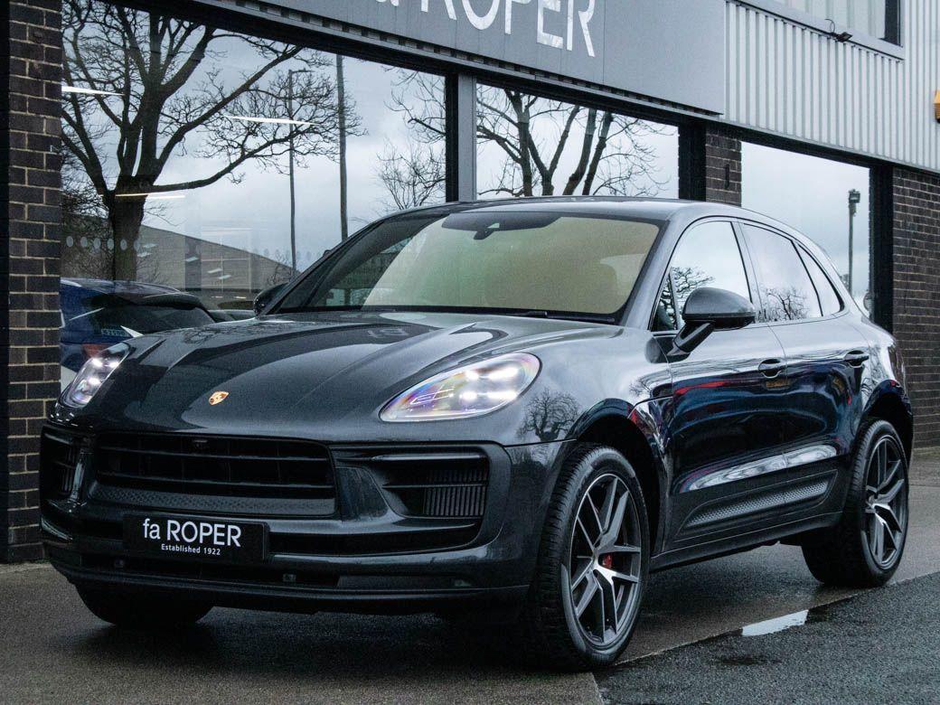 Porsche Macan 2.9T V6 S PDK 4WD 380ps Estate Petrol Volcano Grey MetallicPorsche Macan 2.9T V6 S PDK 4WD 380ps Estate Petrol Volcano Grey Metallic at fa Roper Ltd Bradford