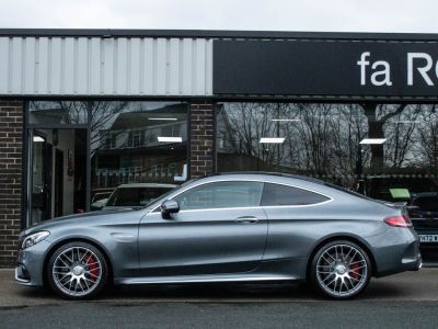 Mercedes-Benz C Class 4.0 C63 S AMG Premium Coupe Auto 510ps Coupe Petrol Selenite Grey Metallic