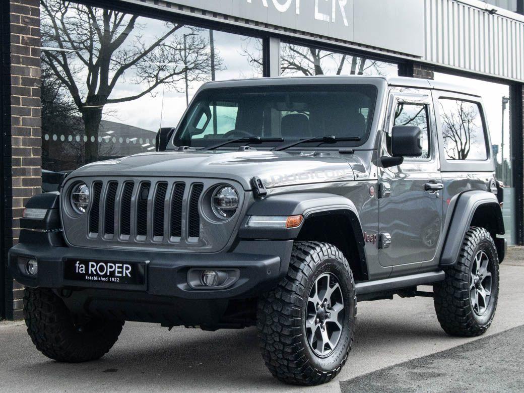 Jeep Wrangler 2.0 GME Rubicon 4WD 2 door Auto 272ps Convertible Petrol Stingray Grey Clear CoatJeep Wrangler 2.0 GME Rubicon 4WD 2 door Auto 272ps Convertible Petrol Stingray Grey Clear Coat at fa Roper Ltd Bradford