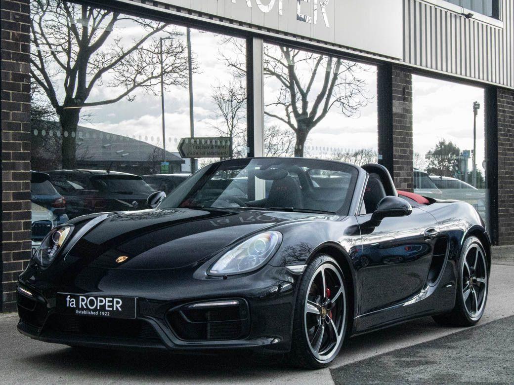 Porsche Boxster 981 3.4 GTS PDK 330ps Convertible Petrol Jet Black MetallicPorsche Boxster 981 3.4 GTS PDK 330ps Convertible Petrol Jet Black Metallic at fa Roper Ltd Bradford