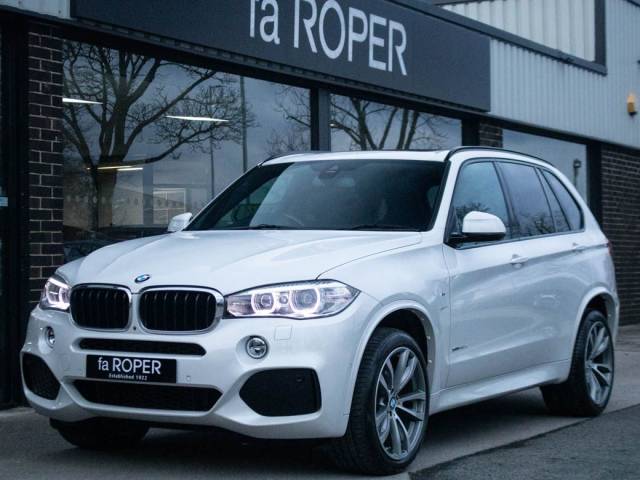 BMW X5 3.0 xDrive30d M Sport Plus Pack Auto [7 Seat] Estate Diesel Mineral White Metallic