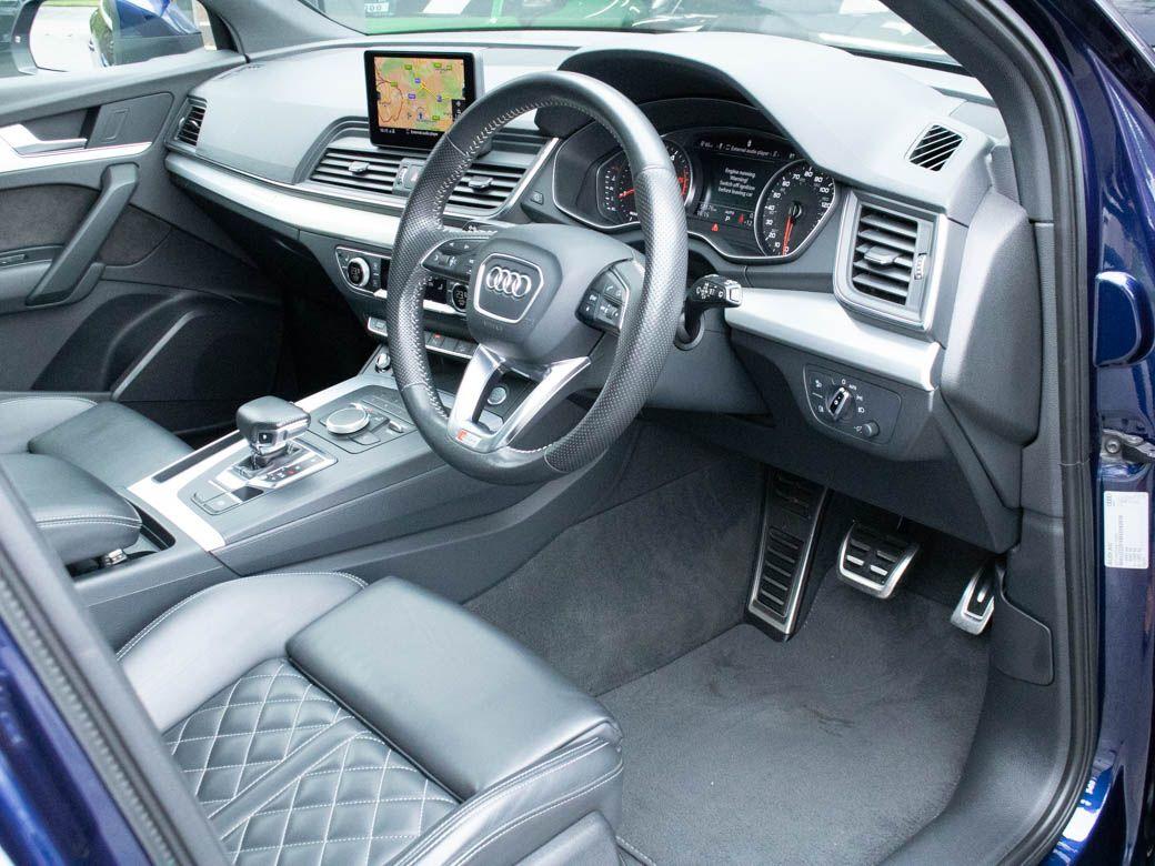 Audi Q5 2.0 TDI quattro S Line S tronic 190ps Estate Diesel Navarra Blue Metallic