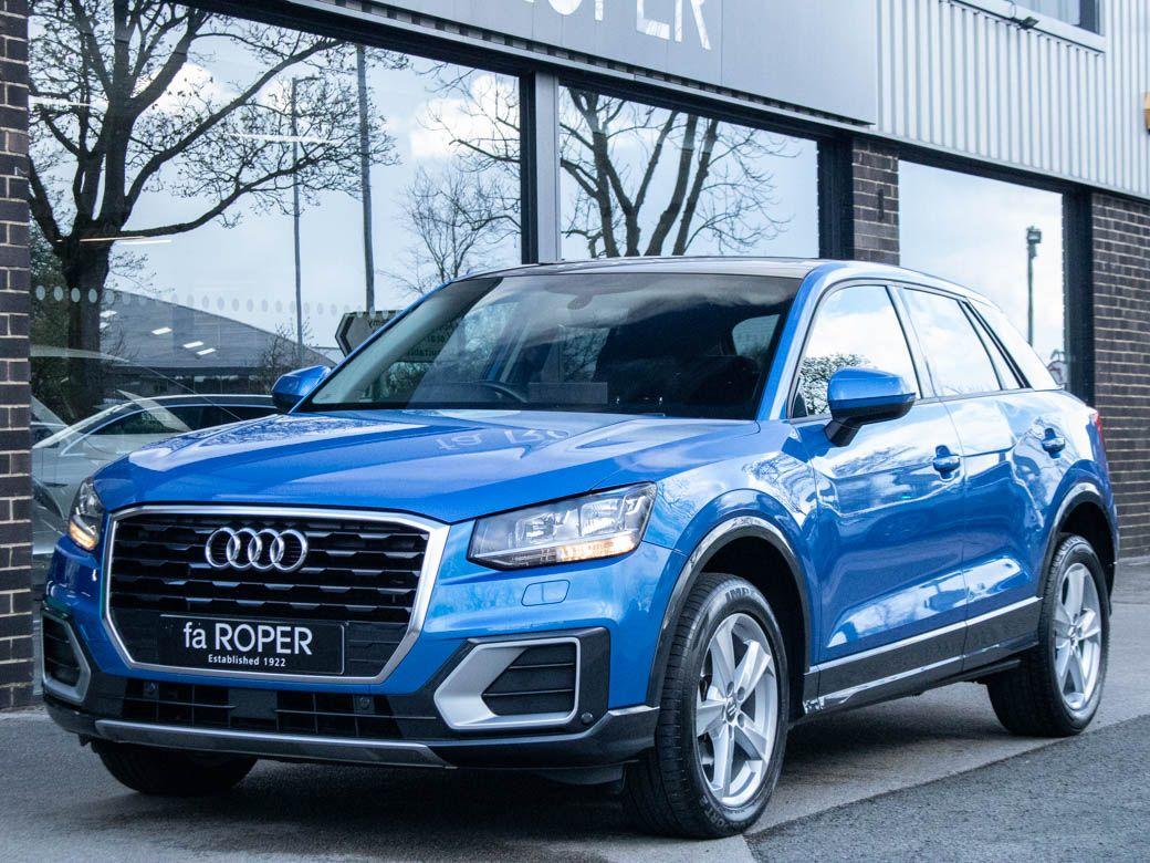 Audi Q2 35 TFSI Sport 1.5 TFSI S tronic 150ps Estate Petrol Ara Blue MetallicAudi Q2 35 TFSI Sport 1.5 TFSI S tronic 150ps Estate Petrol Ara Blue Metallic at fa Roper Ltd Bradford