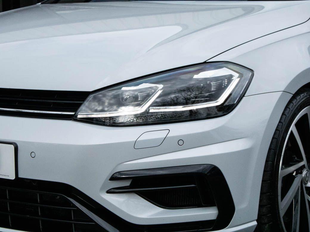 Volkswagen Golf 2.0 TSI R 4MOTION 5 door DSG Auto 300ps Hatchback Petrol White Silver Metallic