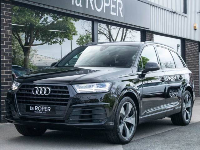 Audi Q7 3.0 TDI 50 S Line quattro Tiptronic Auto 286ps Estate Diesel Mythos Black Metallic