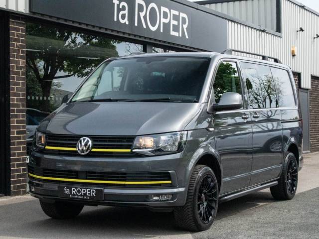 Volkswagen Transporter T30 2.0 BiTDI BlueMotion Tech Highline KOMBI Van DSG 204ps Crew Van Diesel Indium Grey Metallic