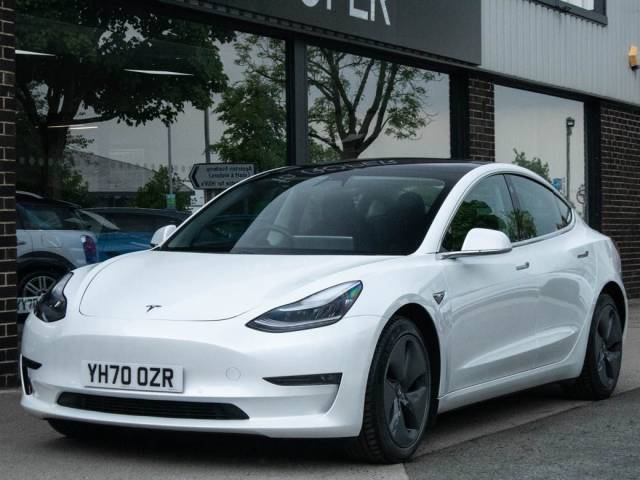 Tesla Model 3 0.0 Long Range Dual Motor All-Wheel Drive Auto Saloon Electric Pearl White Multi Coat