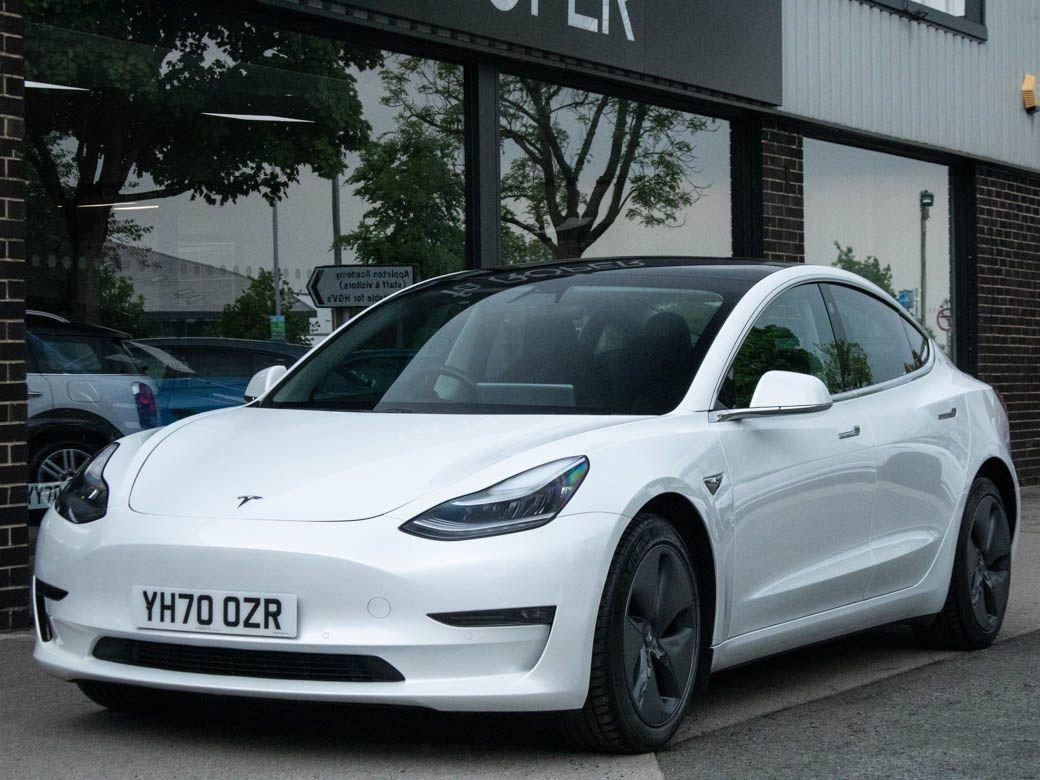 Tesla Model 3 0.0 Long Range Dual Motor All-Wheel Drive Auto Saloon Electric Pearl White Multi CoatTesla Model 3 0.0 Long Range Dual Motor All-Wheel Drive Auto Saloon Electric Pearl White Multi Coat at fa Roper Ltd Bradford