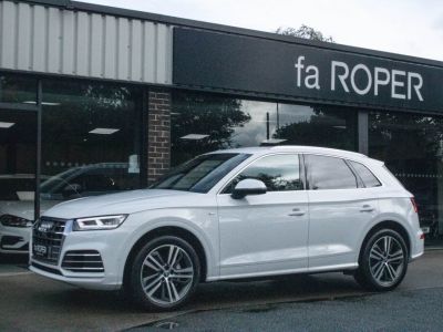 Audi Q5 3.0 V6 TDI S Line quattro S Line Auto 286ps Estate Diesel Glacier White Metallic