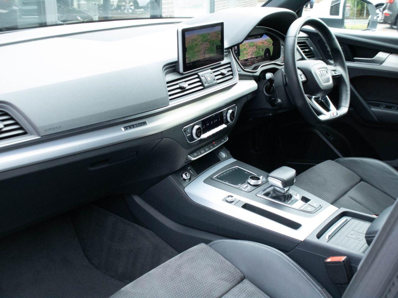 Audi Q5 3.0 V6 TDI S Line quattro S Line Auto 286ps Estate Diesel Glacier White Metallic