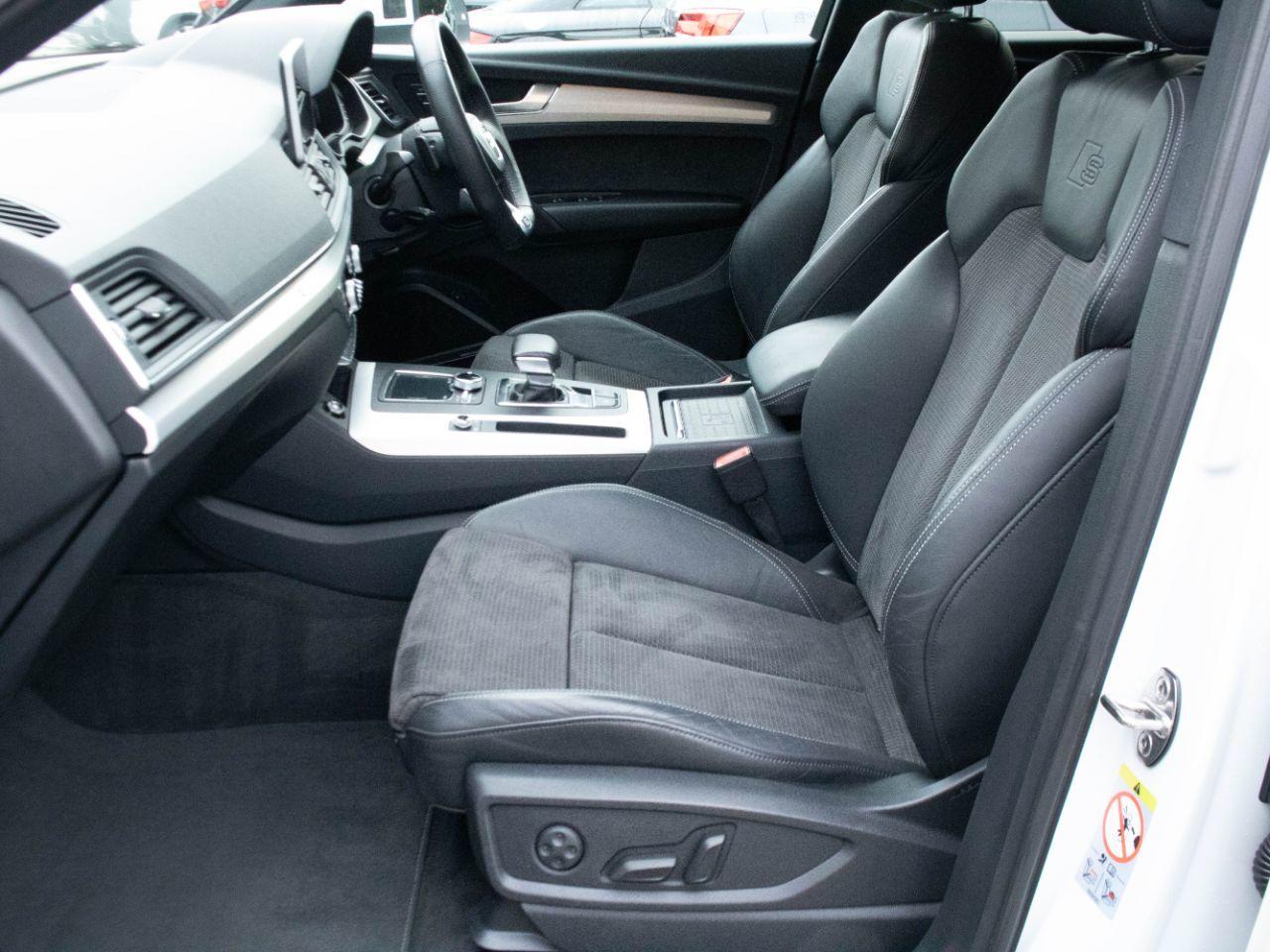 Audi Q5 3.0 V6 TDI S Line quattro S Line Auto 286ps Estate Diesel Glacier White Metallic