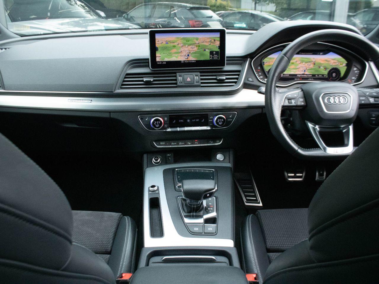 Audi Q5 3.0 V6 TDI S Line quattro S Line Auto 286ps Estate Diesel Glacier White Metallic