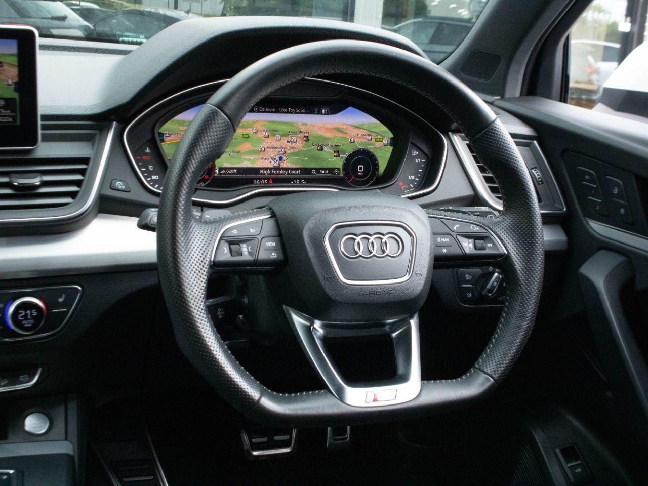 Audi Q5 3.0 V6 TDI S Line quattro S Line Auto 286ps Estate Diesel Glacier White Metallic