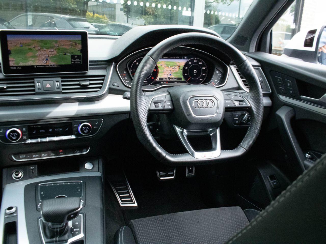 Audi Q5 3.0 V6 TDI S Line quattro S Line Auto 286ps Estate Diesel Glacier White Metallic