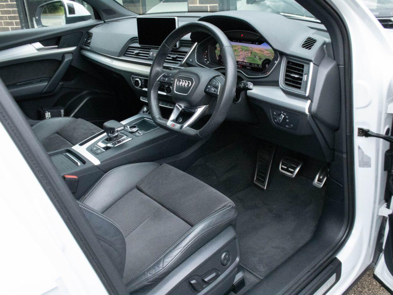 Audi Q5 3.0 V6 TDI S Line quattro S Line Auto 286ps Estate Diesel Glacier White Metallic