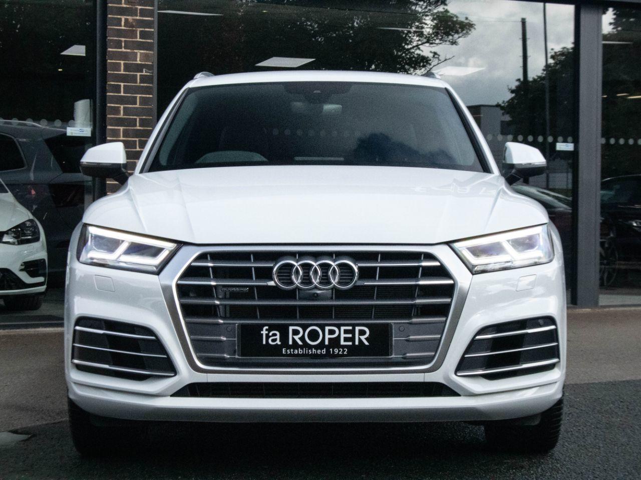 Audi Q5 3.0 V6 TDI S Line quattro S Line Auto 286ps Estate Diesel Glacier White Metallic