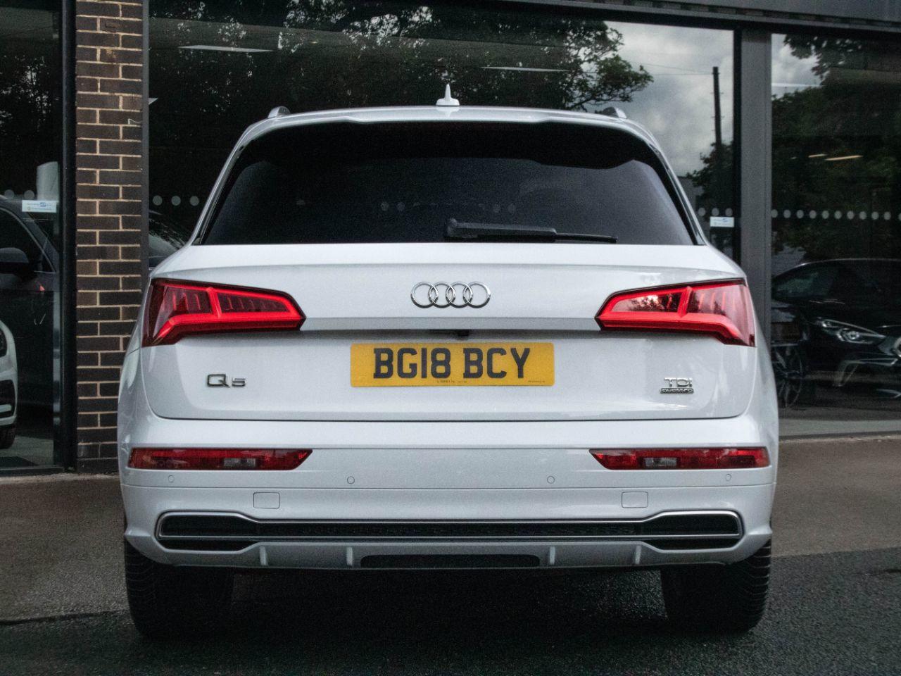 Audi Q5 3.0 V6 TDI S Line quattro S Line Auto 286ps Estate Diesel Glacier White Metallic
