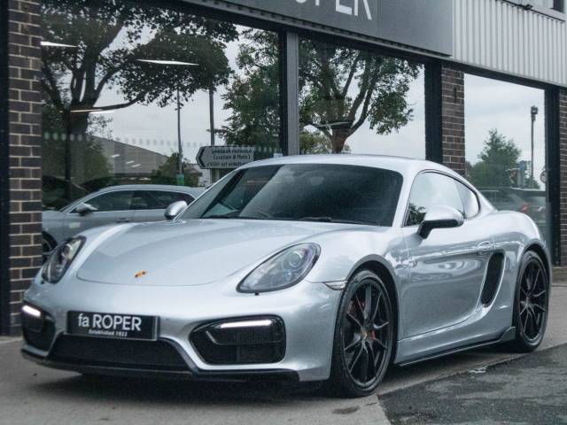Porsche Cayman 981 3.4 GTS PDK 340ps Coupe Petrol Rhodium Silver Metallic