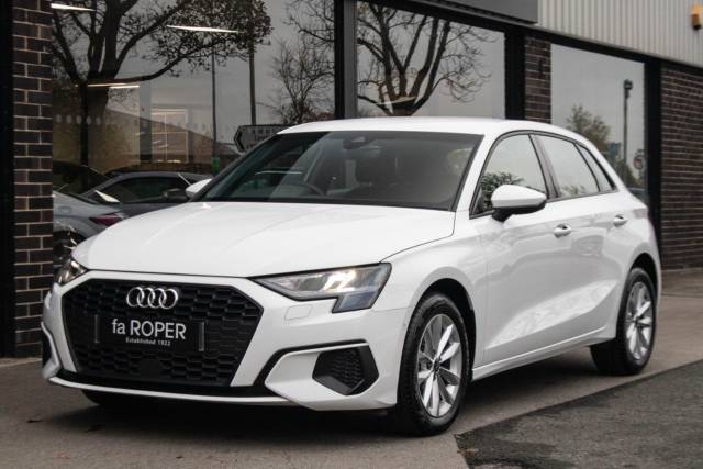 Audi A3 Sportback 1.0 TFSI 30 Technik S tronic 110ps Hatchback Petrol White