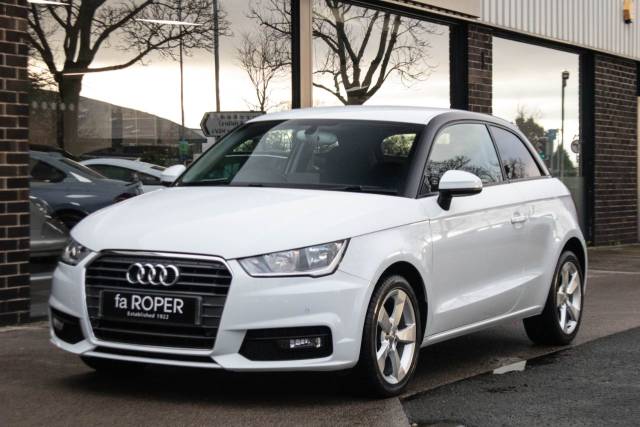 Audi A1 1.0 TFSI Sport 3 door 95ps Hatchback Petrol Glacier White Metallic