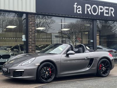 Porsche Boxster 981 3.4 S PDK Convertible Petrol Agate Grey Metallic