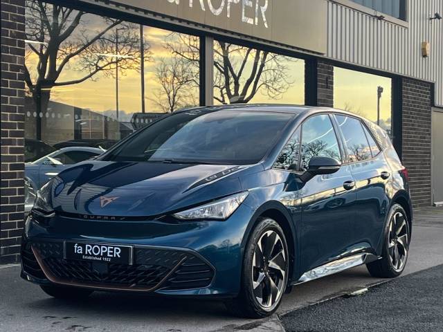 Cupra Born 0.0 V2 e-Boost V2 77kWh Auto 230ps Hatchback Electric Aurora Blue Metallic
