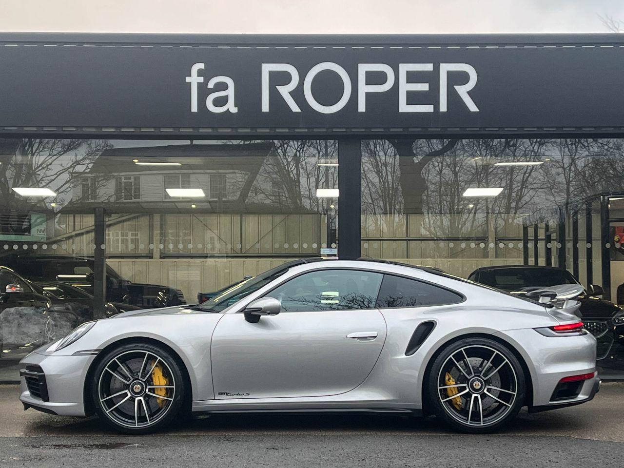 Porsche 911 3.7 992 Turbo S Coupe PDK 650ps Coupe Petrol Gt Silver Metallic