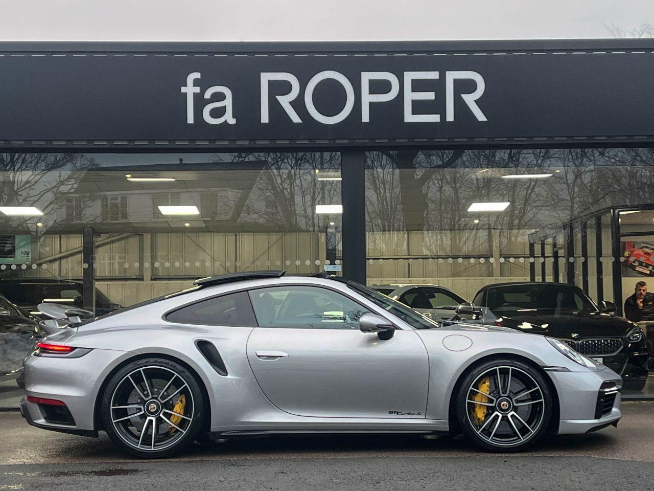 Porsche 911 3.7 992 Turbo S Coupe PDK 650ps Coupe Petrol Gt Silver Metallic