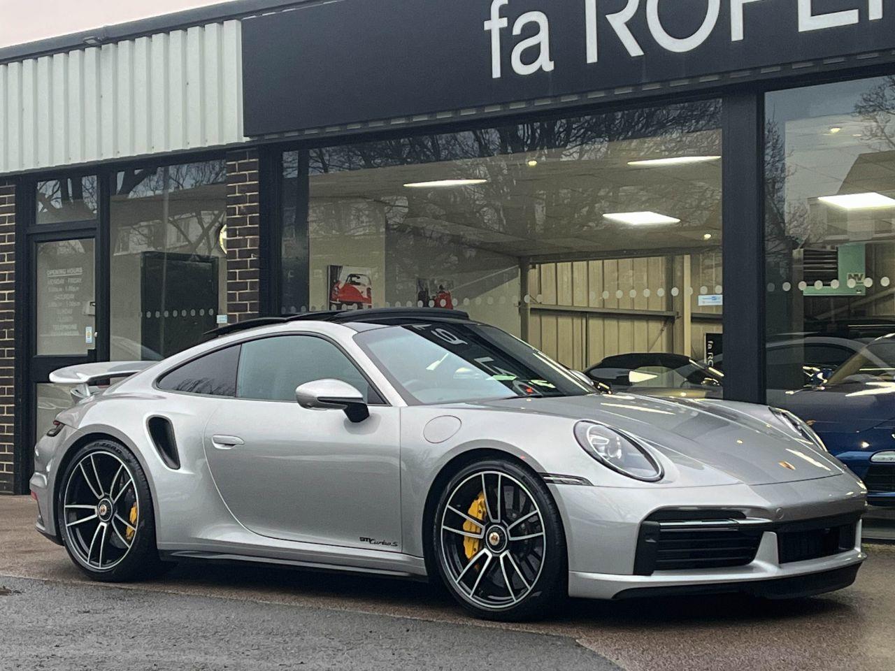 Porsche 911 3.7 992 Turbo S Coupe PDK 650ps Coupe Petrol Gt Silver Metallic