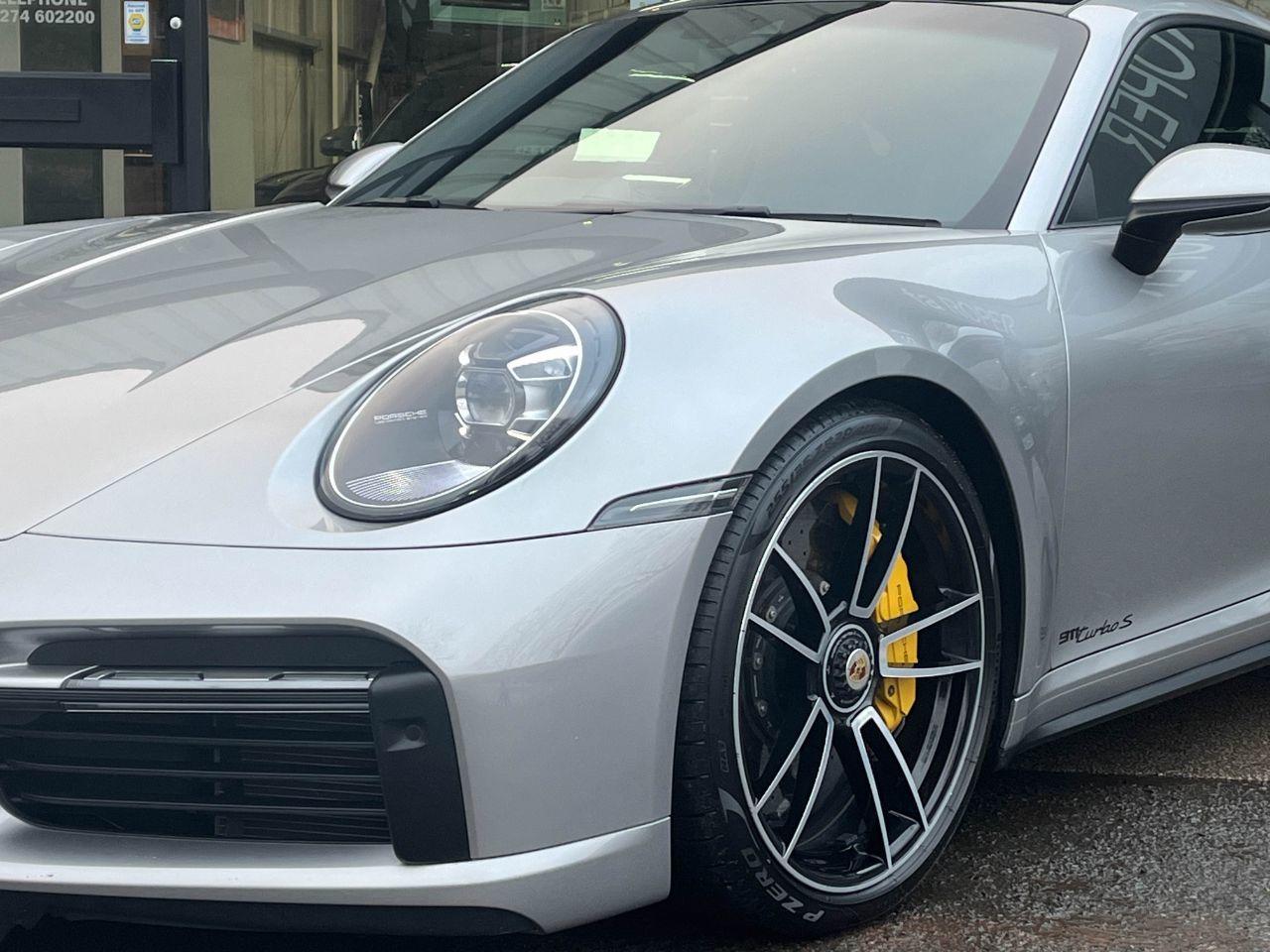 Porsche 911 3.7 992 Turbo S Coupe PDK 650ps Coupe Petrol Gt Silver Metallic