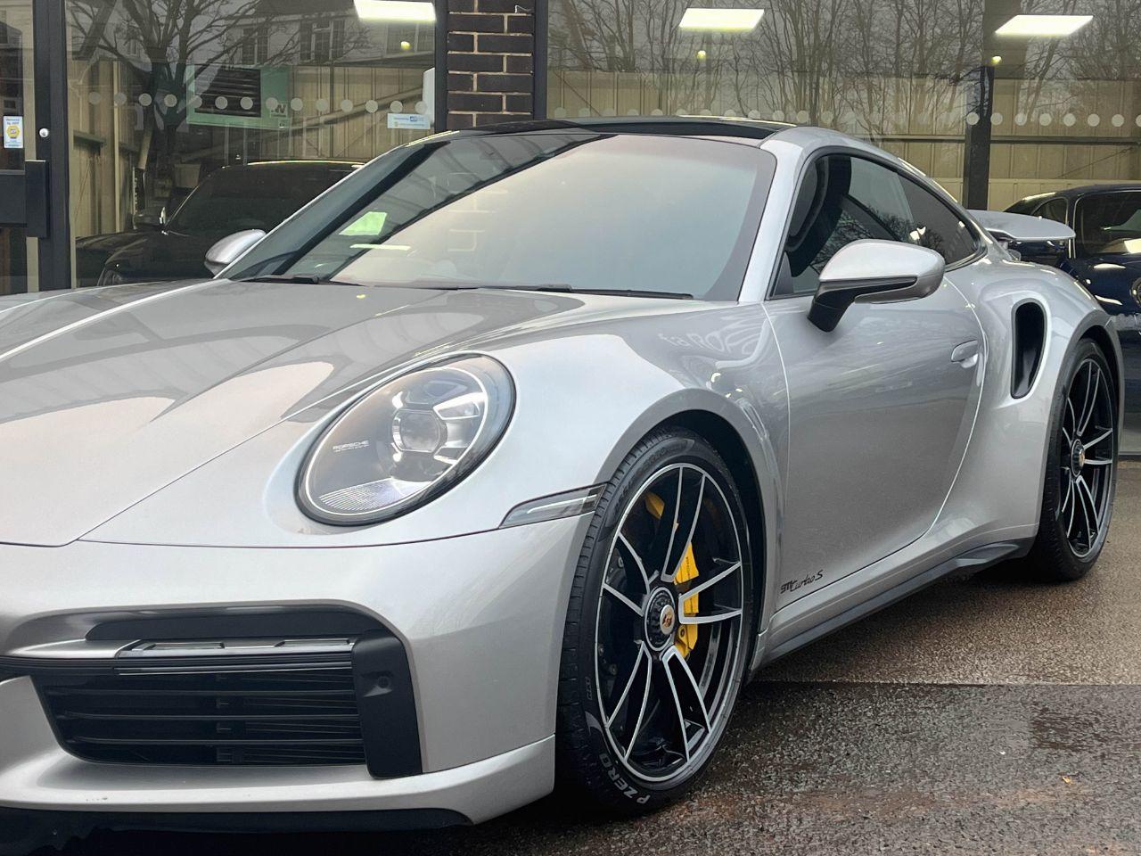 Porsche 911 3.7 992 Turbo S Coupe PDK 650ps Coupe Petrol Gt Silver Metallic