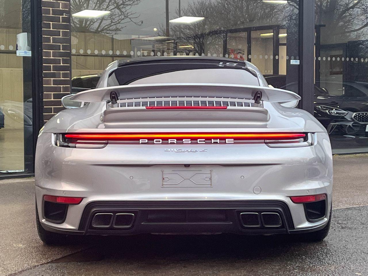 Porsche 911 3.7 992 Turbo S Coupe PDK 650ps Coupe Petrol Gt Silver Metallic