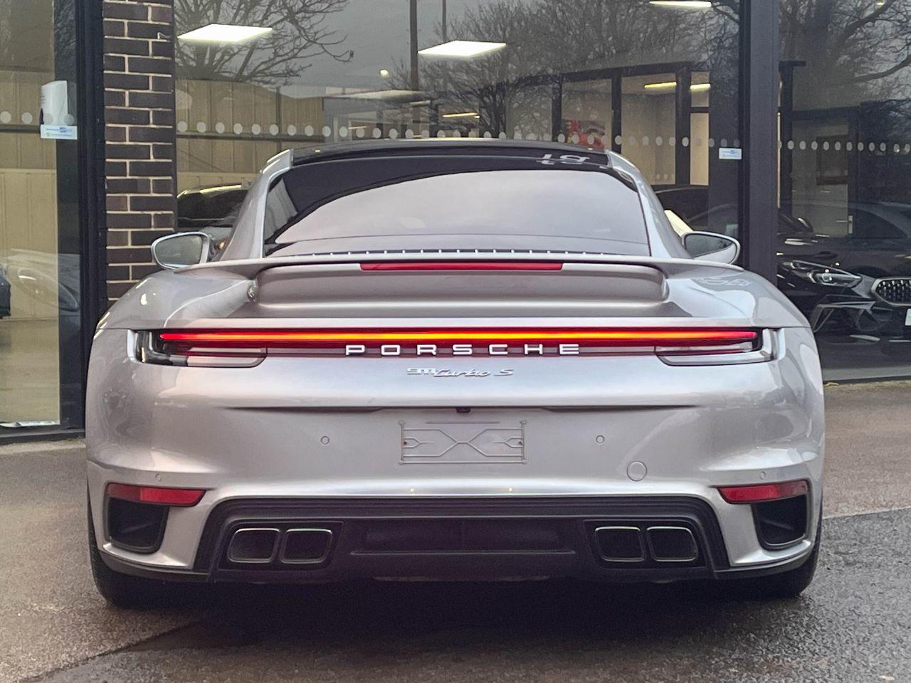 Porsche 911 3.7 992 Turbo S Coupe PDK 650ps Coupe Petrol Gt Silver Metallic