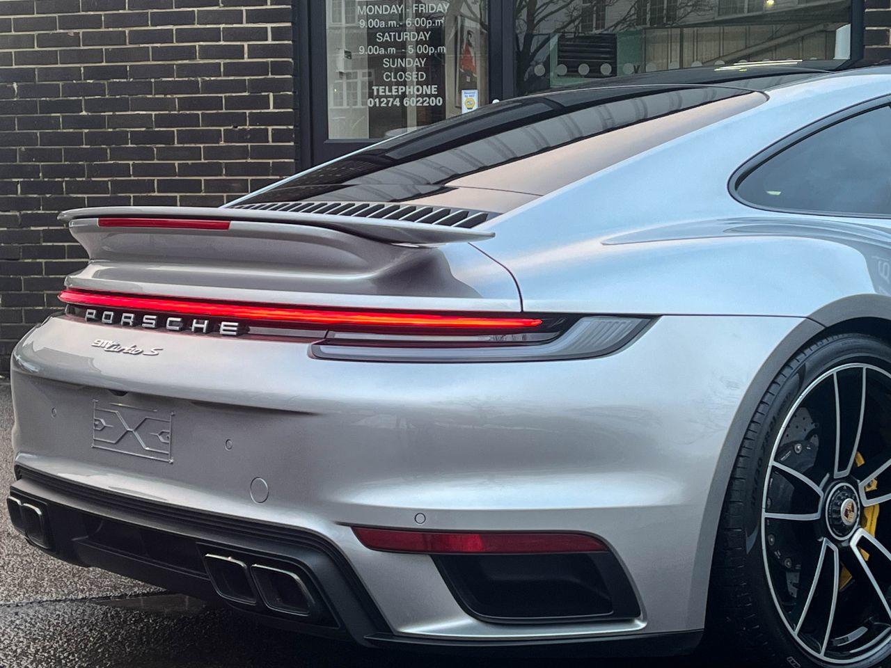 Porsche 911 3.7 992 Turbo S Coupe PDK 650ps Coupe Petrol Gt Silver Metallic